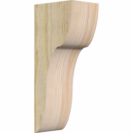 Ekena Millwork Carmel Rough Sawn Corbel, Douglas Fir, 6"W x 8"D x 20"H COR06X08X20CAR00RDF